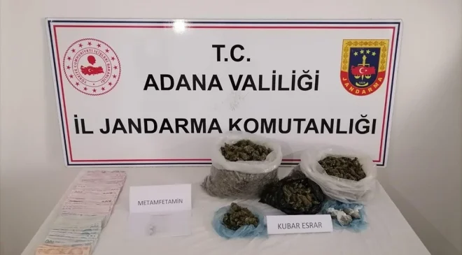 Adana’da 22 Kilo Esrar Ele Geçirildi, 3 Şüpheli Gözaltına Alındı